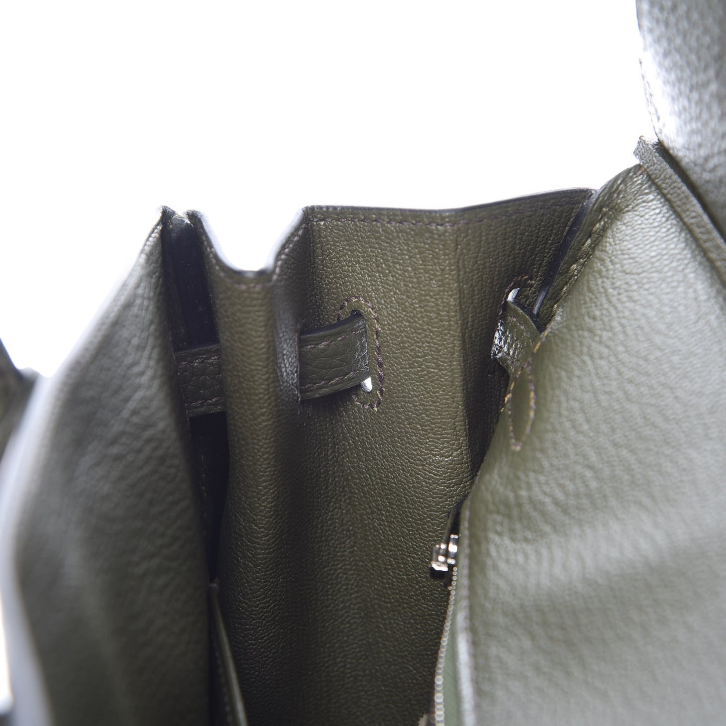 Togo Birkin 25 Vert Olive