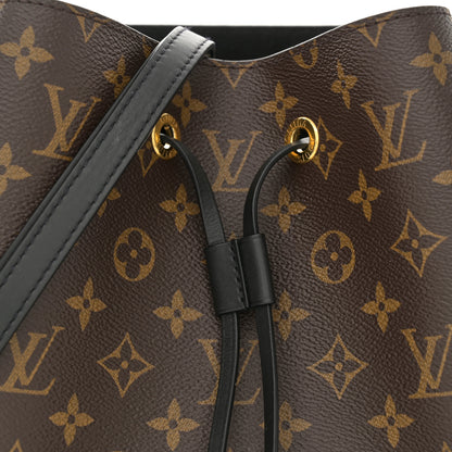 Louis Vuitton Monogram Neonoe MM Black 7 of 9