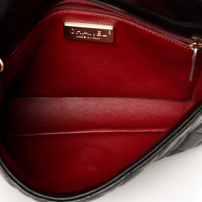 Chanel Lambskin Medium Westminster Pearl Flap Black 5 of 11