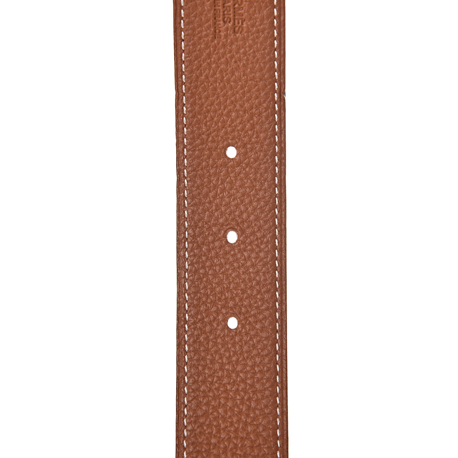 Hermes Box Togo 32mm H Belt 90 Black Gold 6 of 7