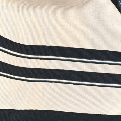 Hermes Silk Brides De Gala Scarf 90 Black Creme Gold 3 of 4