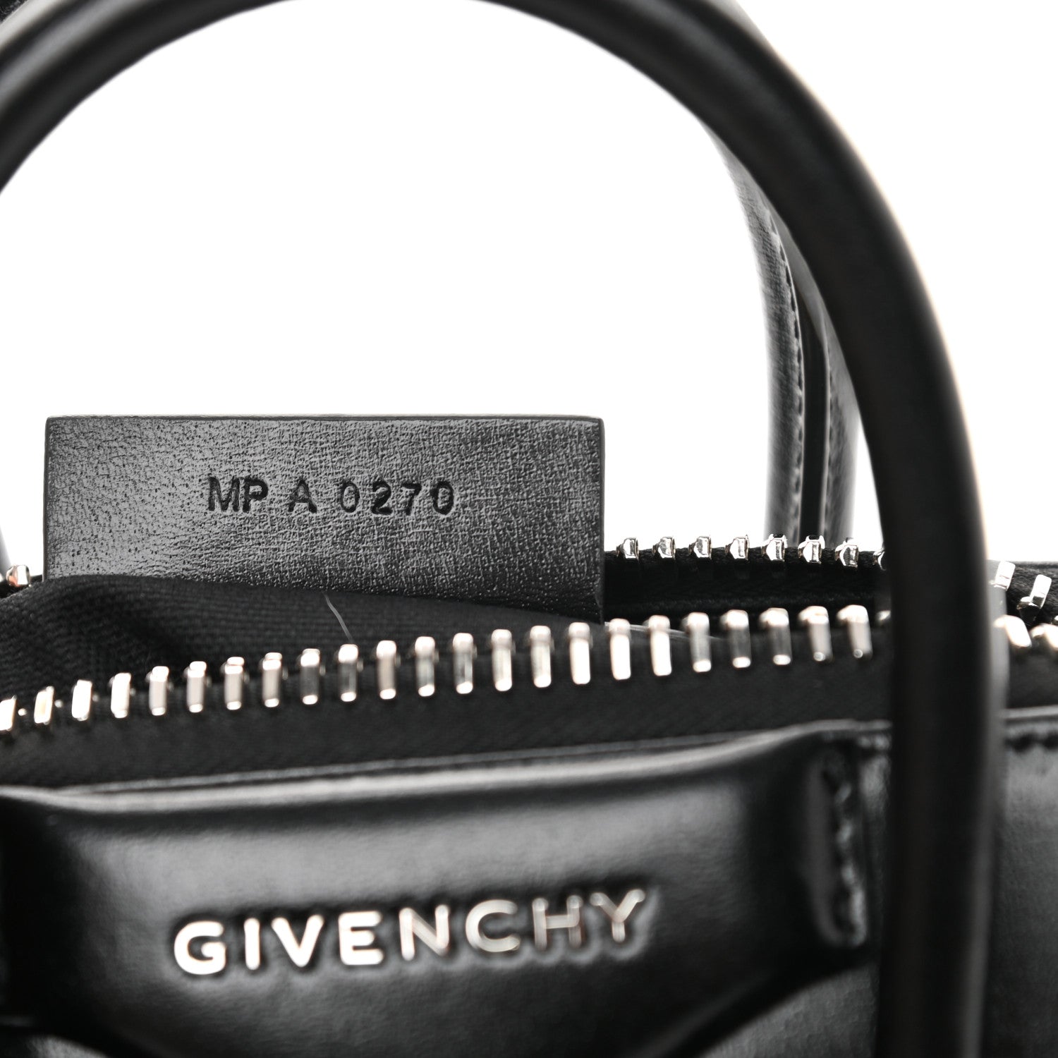 Givenchy Shiny Lord Calfskin Mini Antigona Black 7 of 12