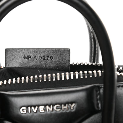 Givenchy Shiny Lord Calfskin Mini Antigona Black 7 of 12