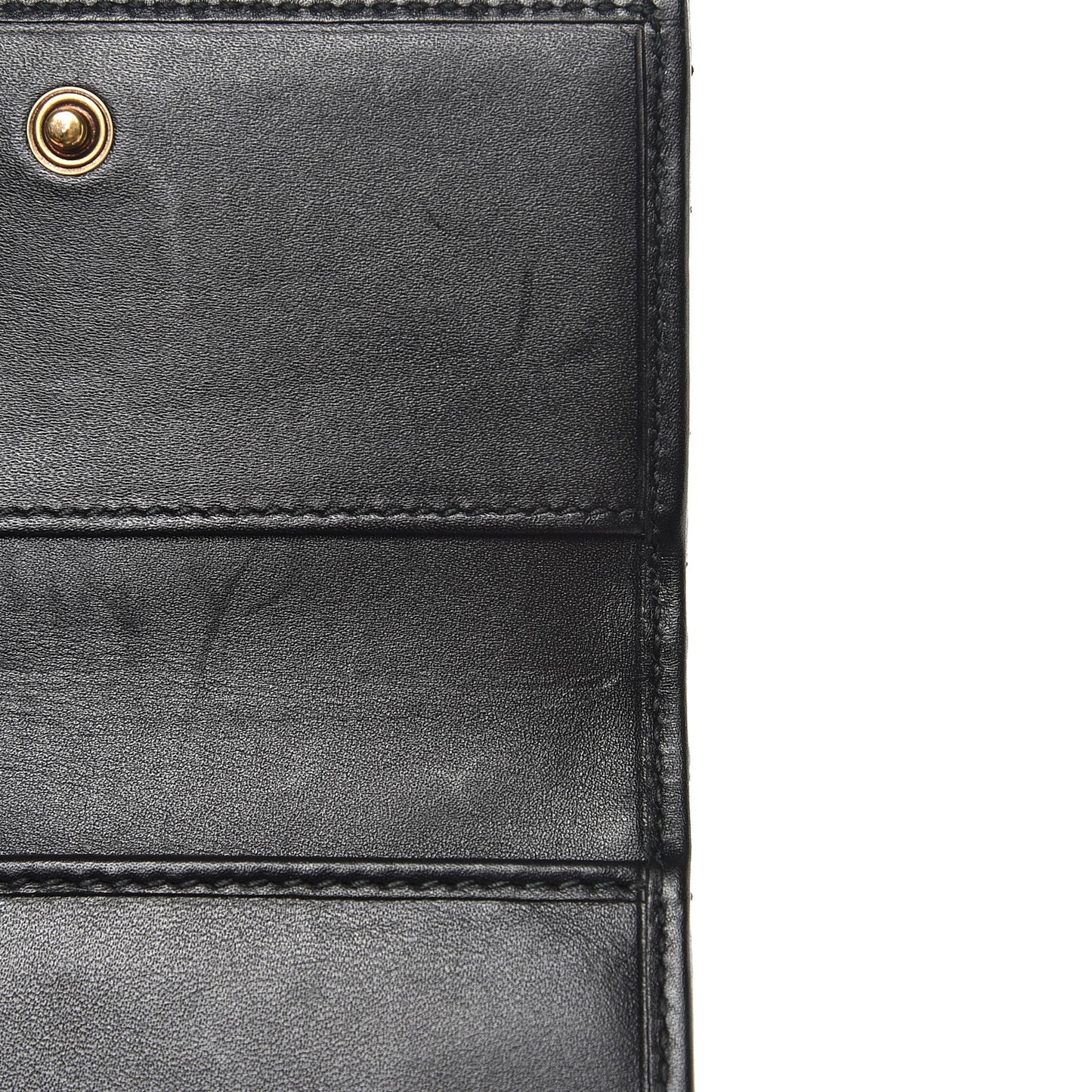 Calfskin Matelasse GG Marmont Wallet Black