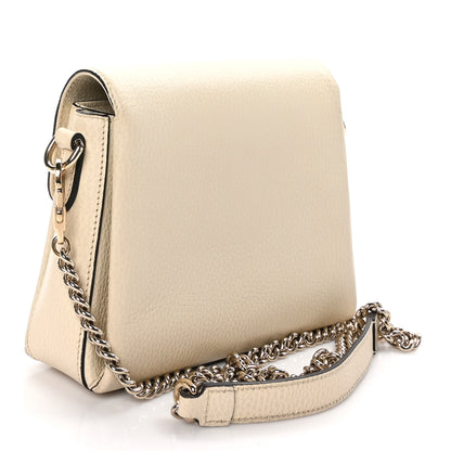 Gucci Dollar Calfskin Interlocking G Crossbody Bag Ivoire 2 of 12