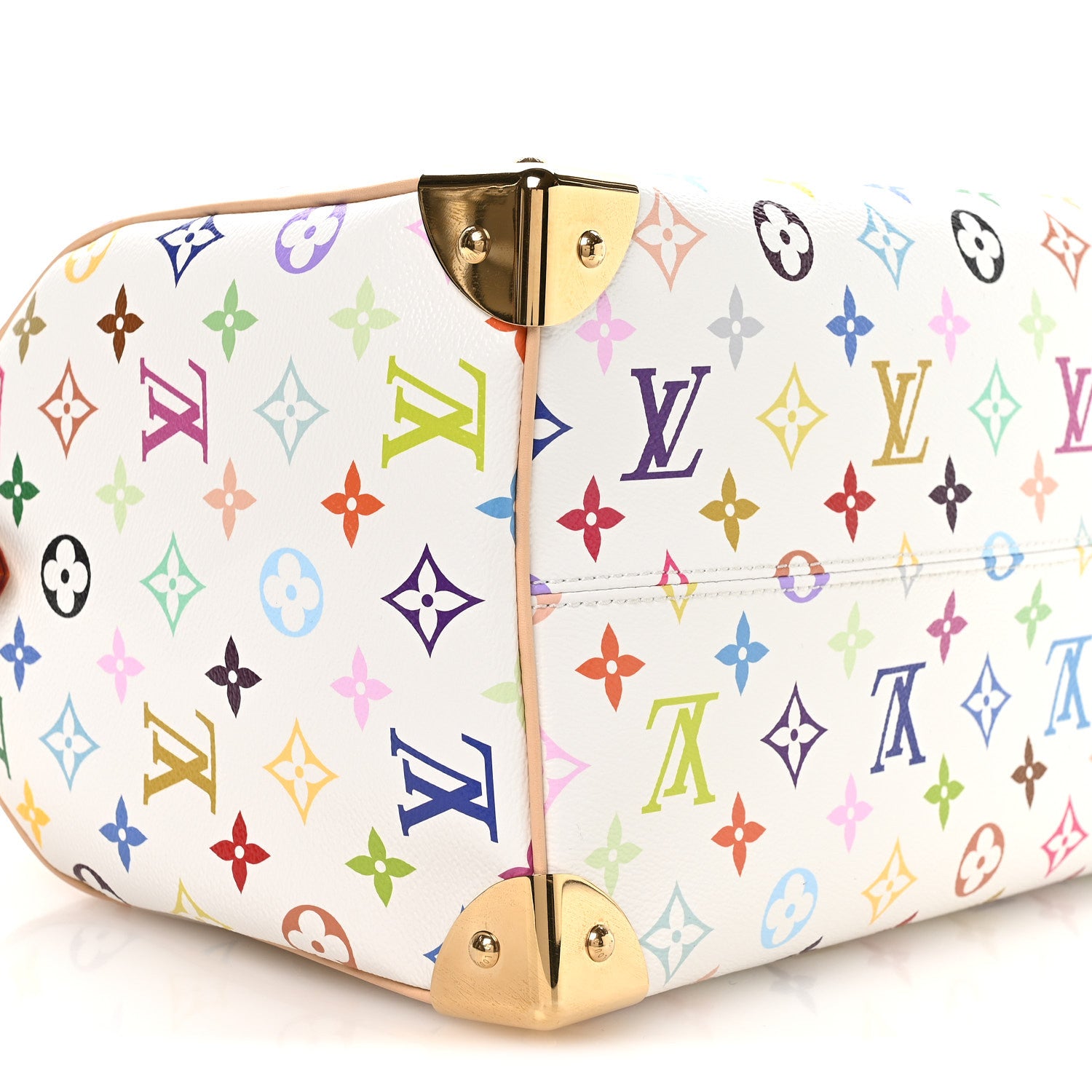 Louis Vuitton LV X TM Monogram Multicolor Speedy Soft 30 White 7 of 9