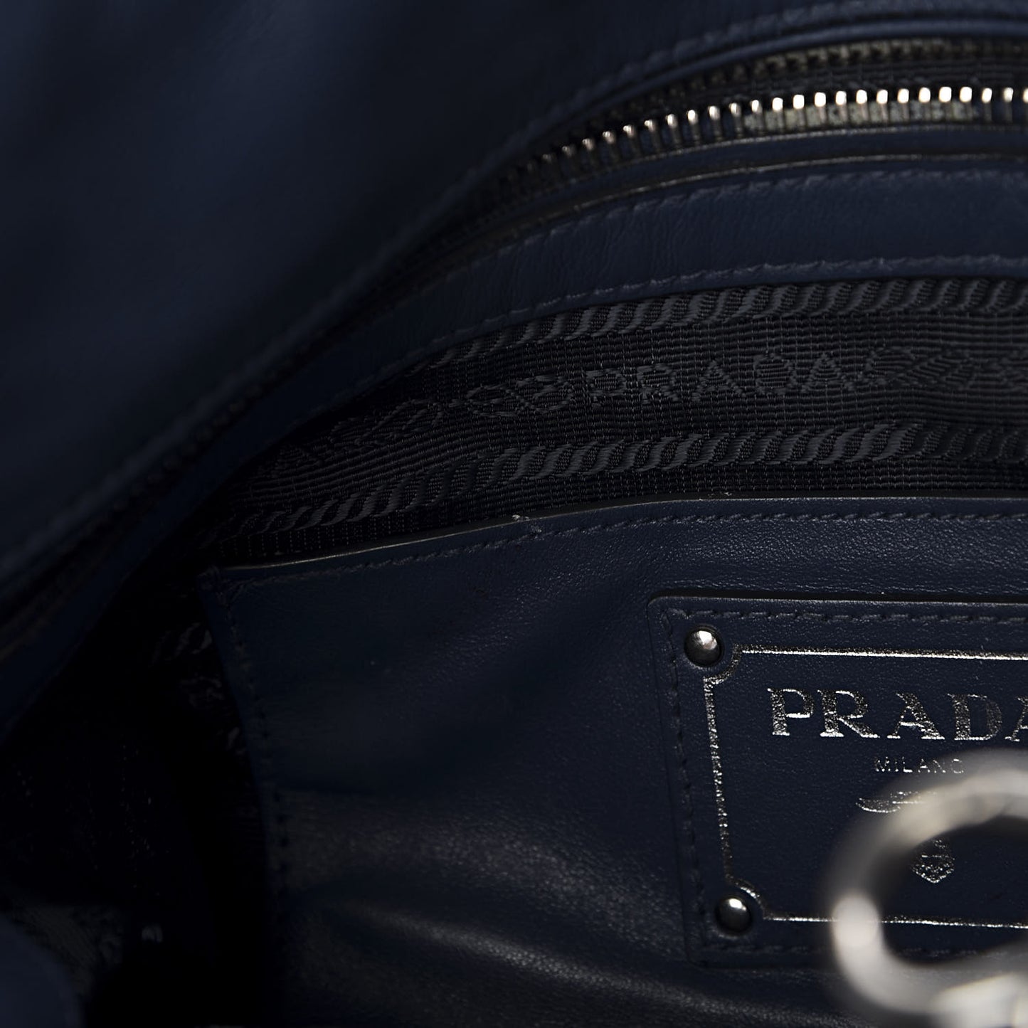 Soft Calf Shopping Tote Bluette