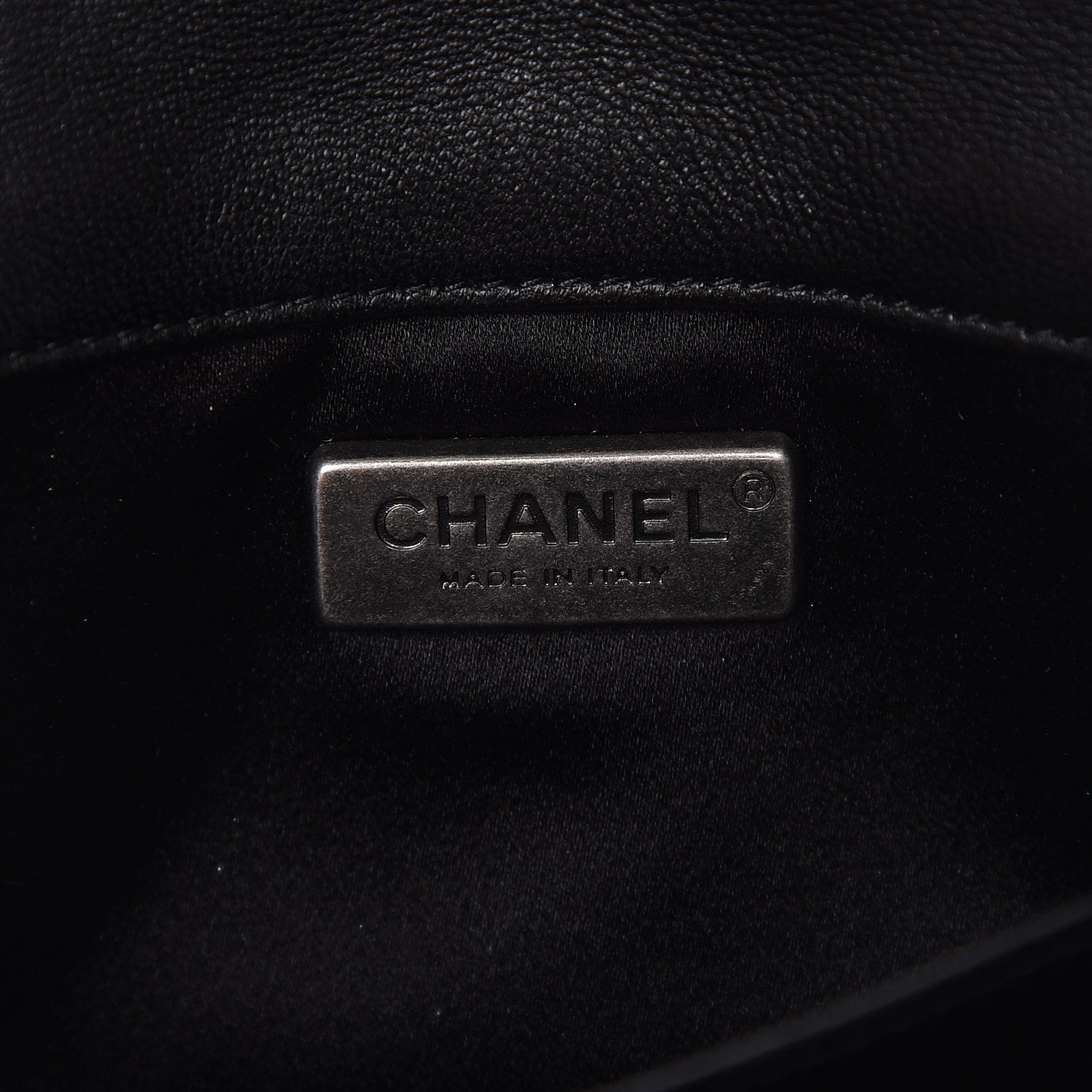 Chanel Metallic Pony Hair Quilted Extra Mini Flap Dark Silver 6 of 7