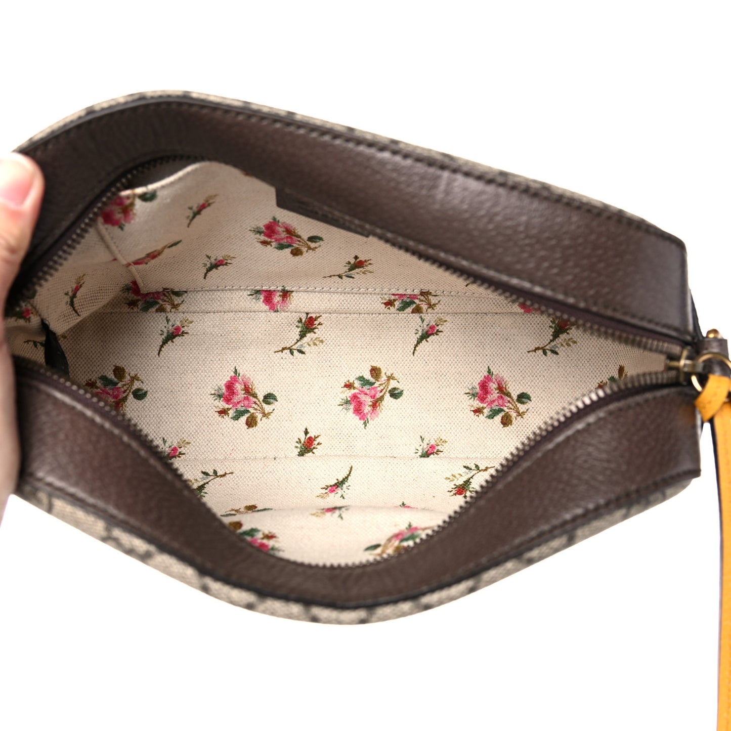 GG Supreme Monogram Web Neo Vintage Shoulder Bag Beige New Acero Crop