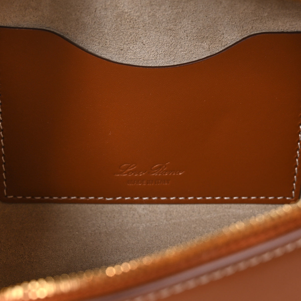 Loro Piana Smooth Calfskin L23 Extra Bag Warm Tan 6 of 9