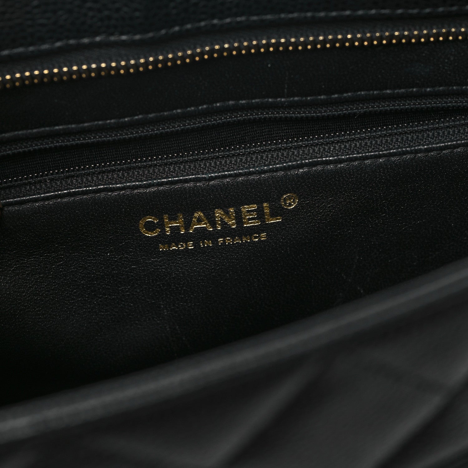 Chanel Caviar Quilted Medallion Tote Black 6 of 11