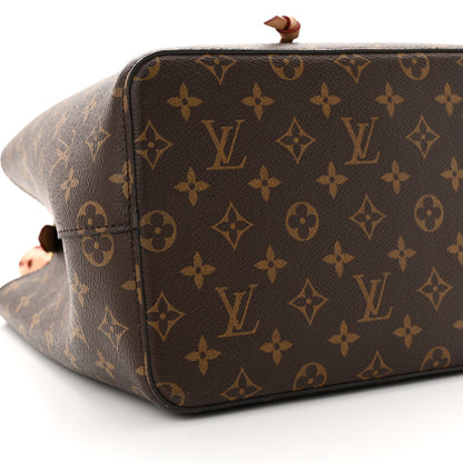 Louis Vuitton Monogram Braided Neonoe MM Peach Cream 8 of 12