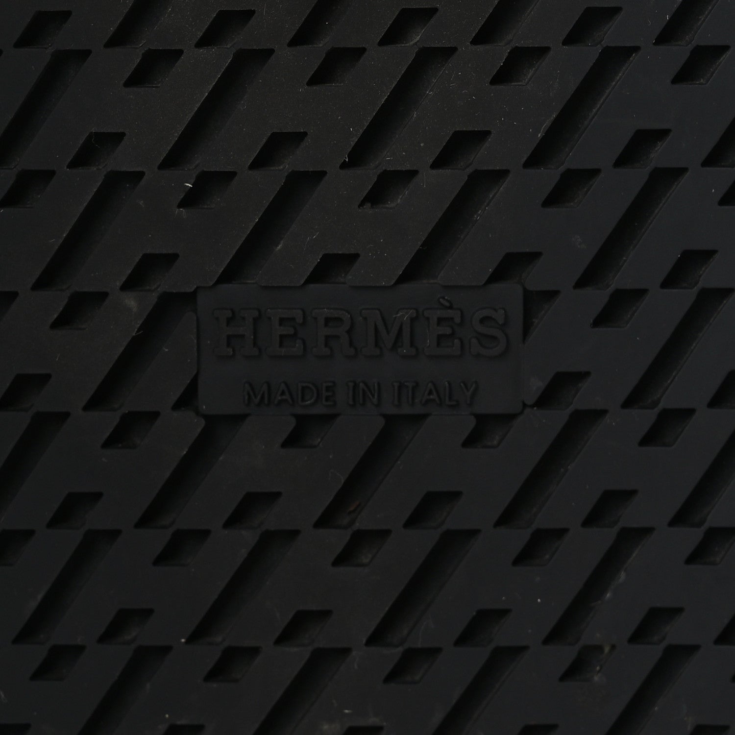 Hermes Calfskin Womens Chypre Sandals 36.5 Black 8 of 9
