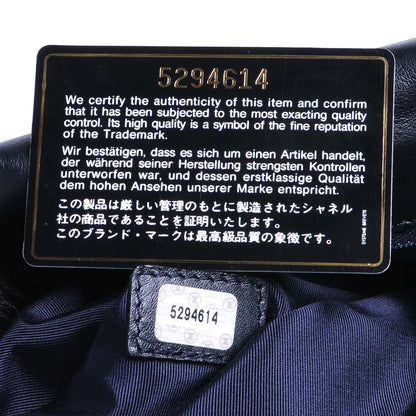 Chanel Lambskin CC Shoulder Bag Black 6 of 7