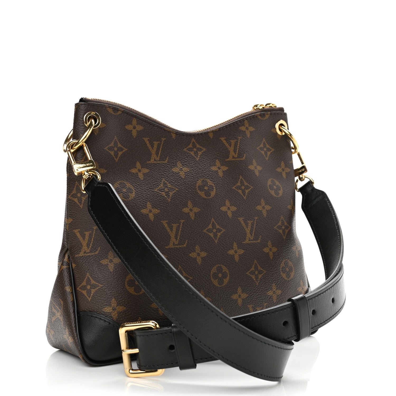 Louis Vuitton Monogram Odeon PM Black 3 of 9