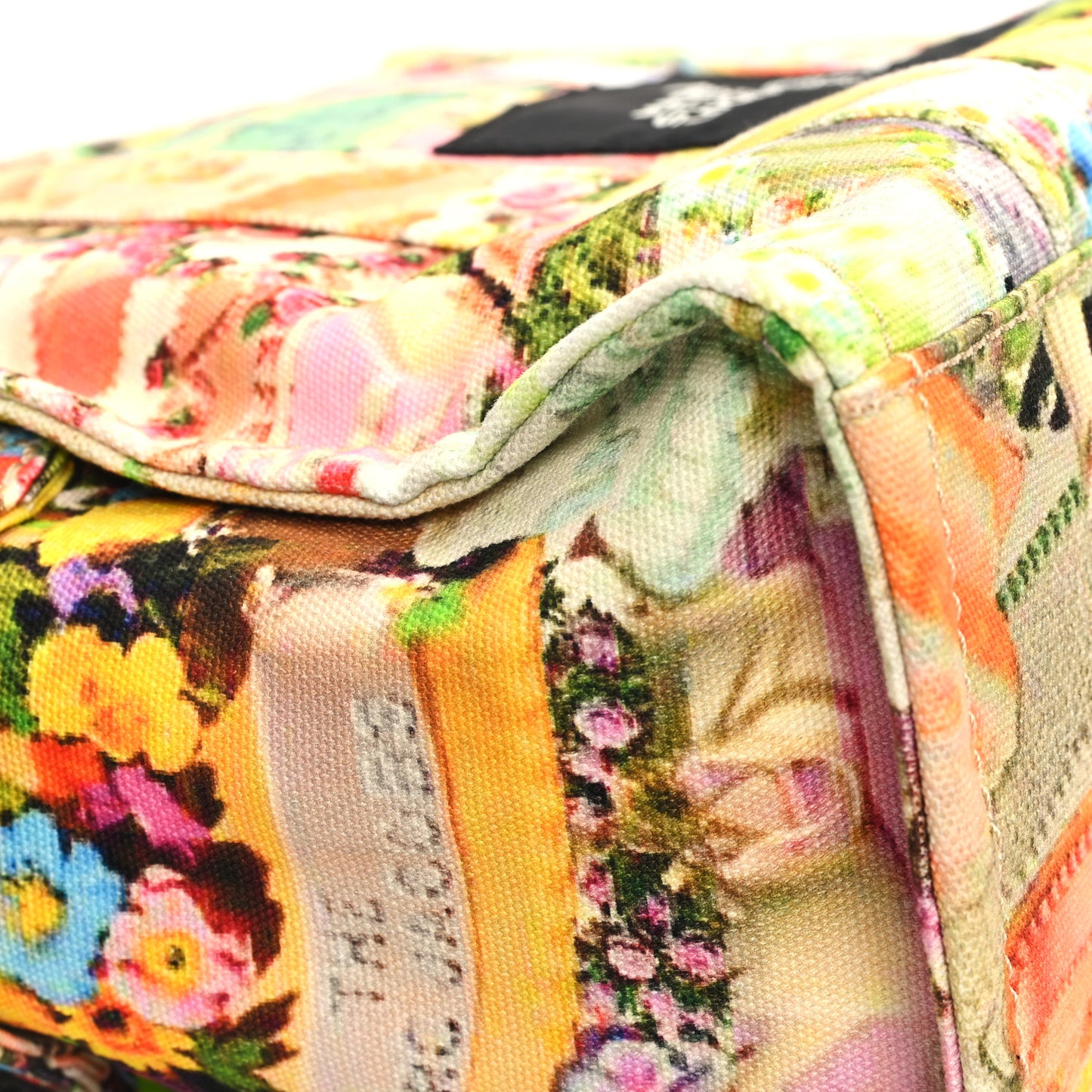 Cotton Canvas Cake The Traveler Tote Bag Multicolor