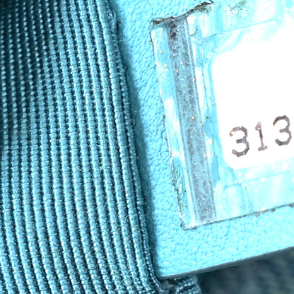 Chanel Denim Quilted Medium Chanel 19 Flap Neon Blue 7 of 11