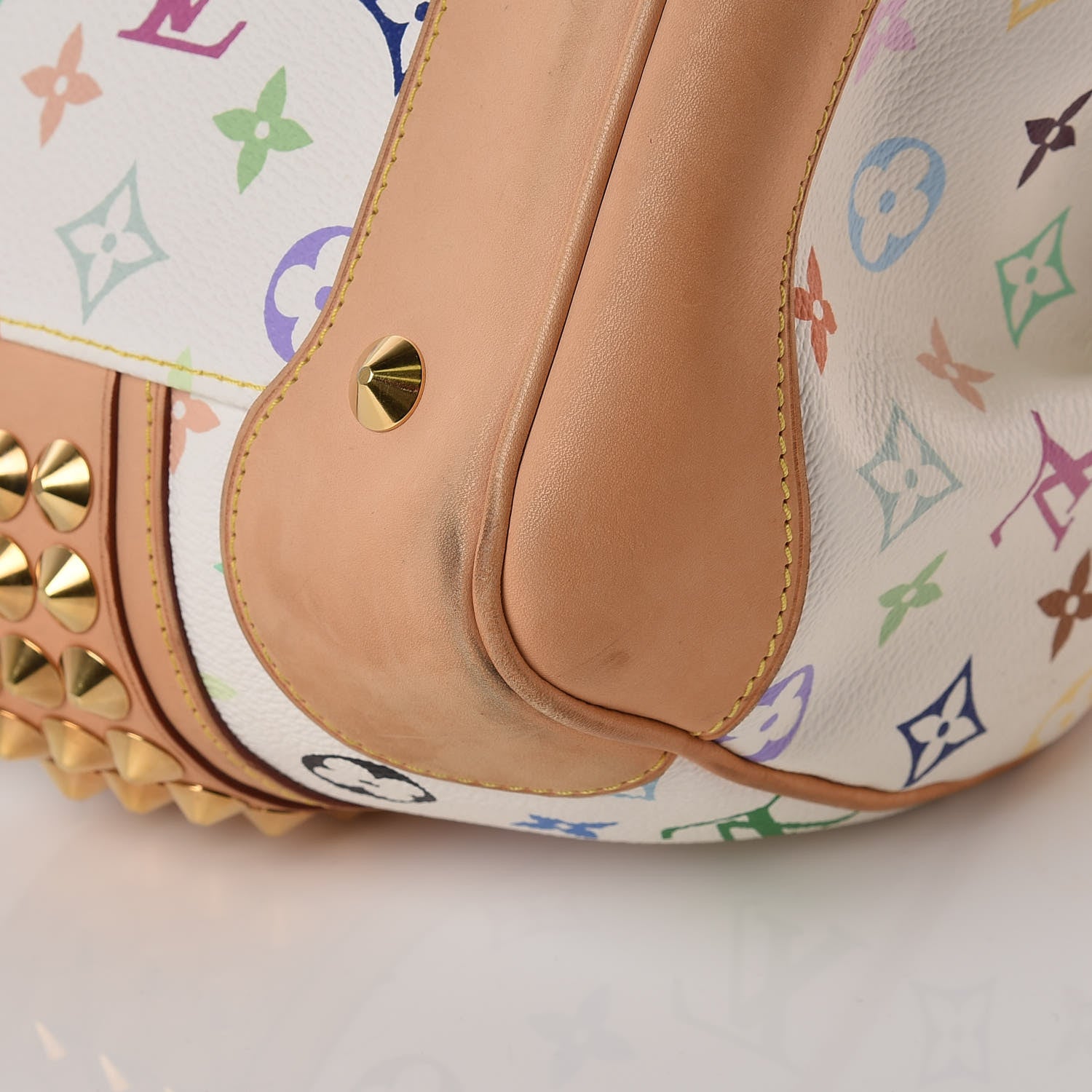 Louis Vuitton Monogram Multicolor Courtney MM White 11 of 17