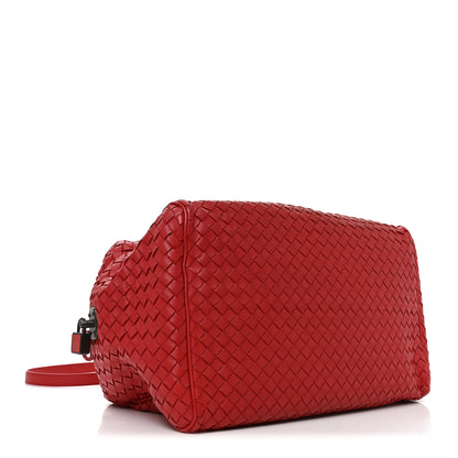 Bottega Veneta Nappa Intrecciato Boston Carmine 4 of 11