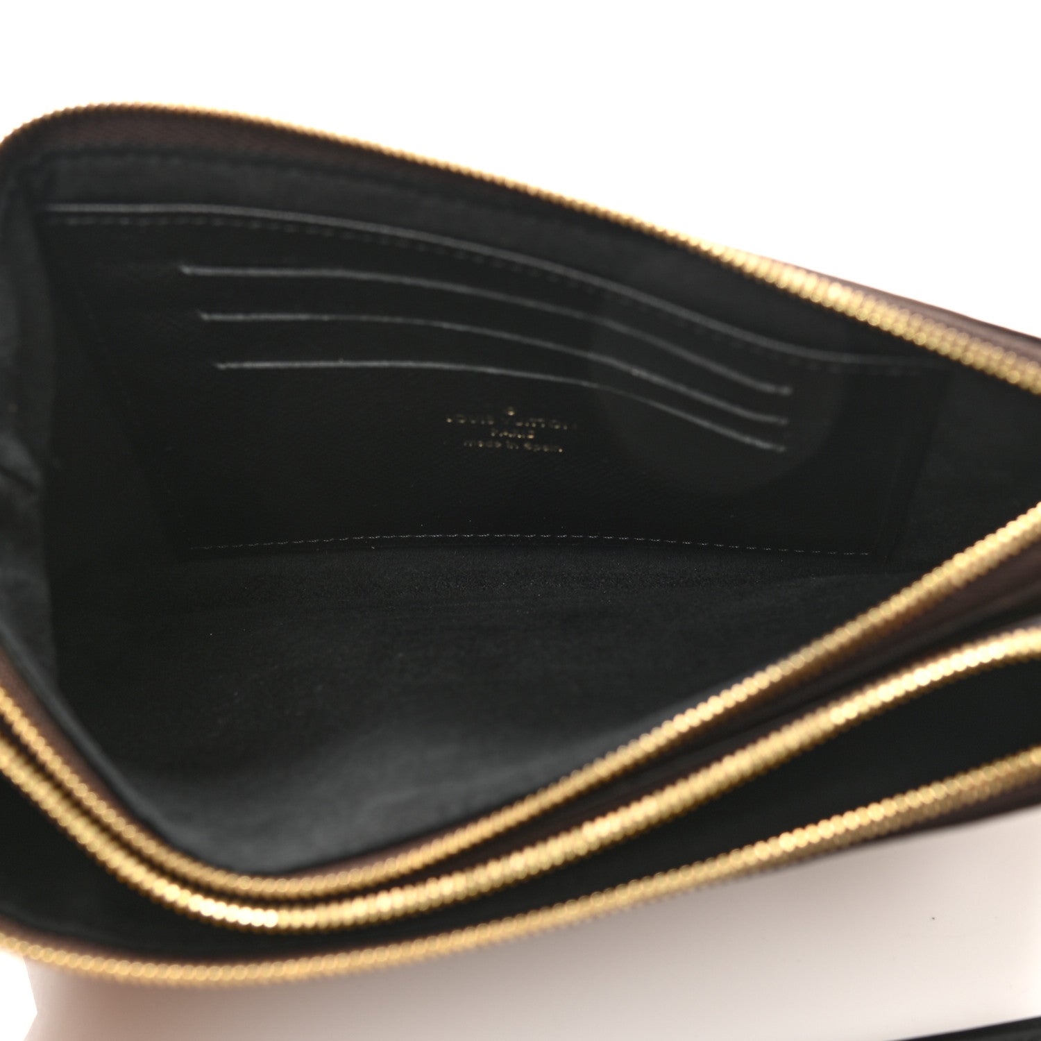 Louis Vuitton Reverse Monogram Giant Double Zip Pochette 5 of 13