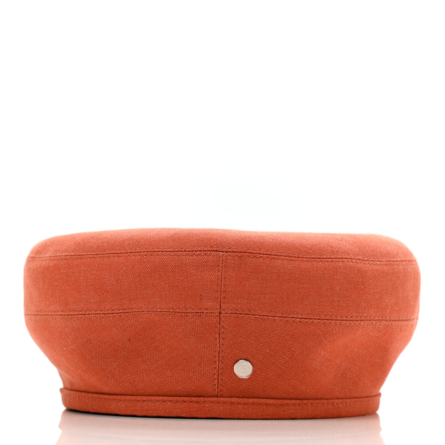 Denim Saint Honore Beret Hat 56 Orange Meranti