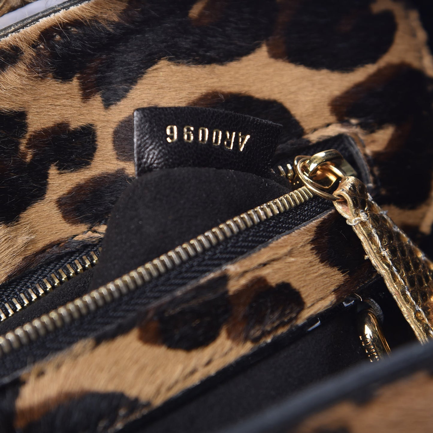Monogram Leopard Polly