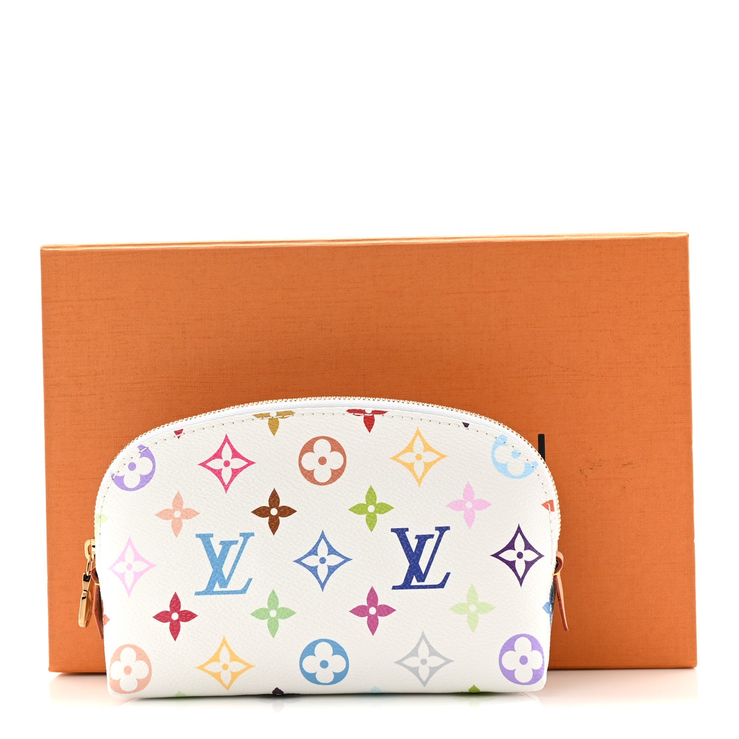 Louis Vuitton LV x TM Monogram Multicolor Cosmetic Pouch PM White 7 of 7