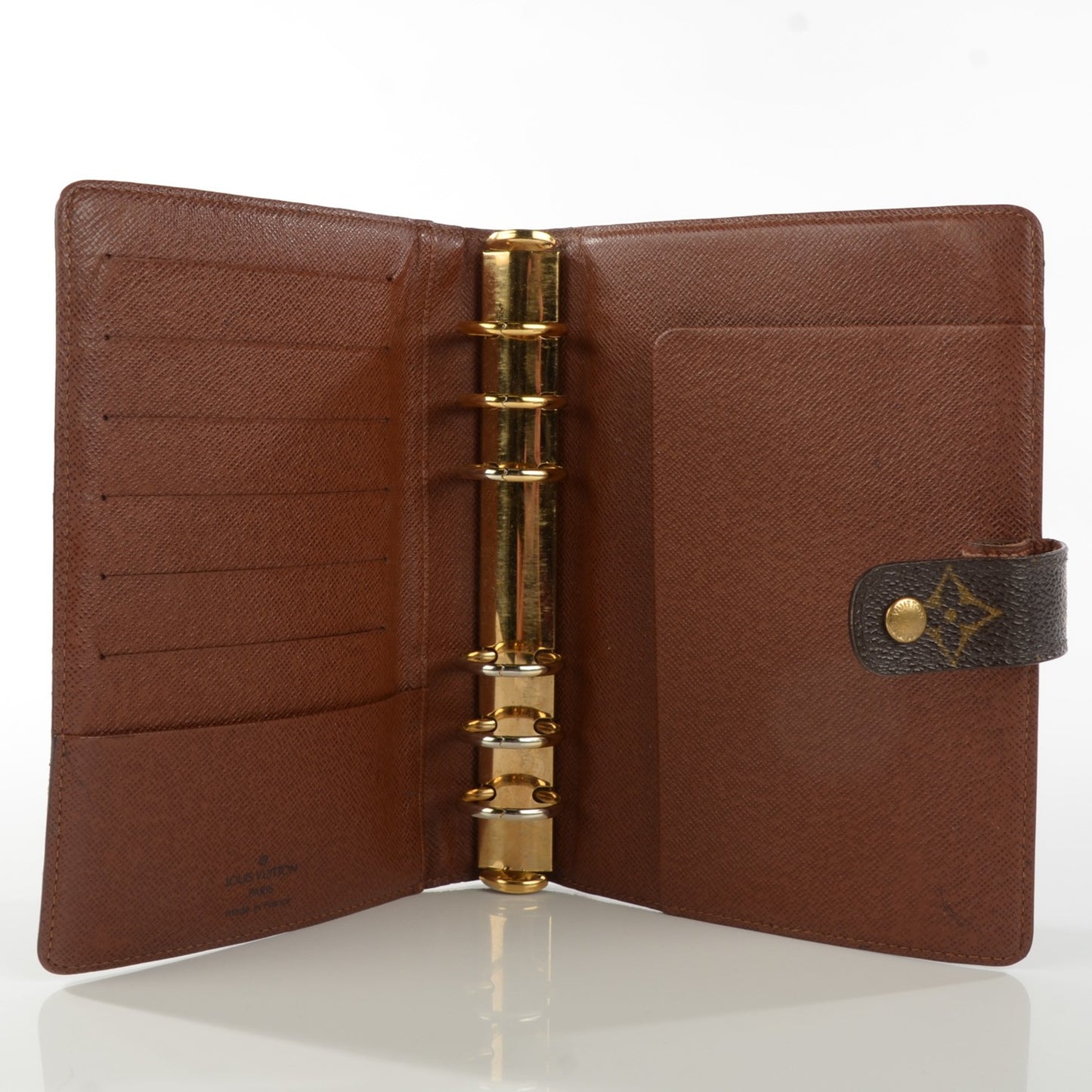 Monogram Medium Ring Agenda Cover
