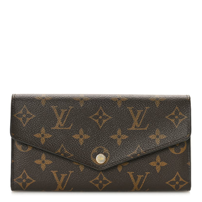 Louis Vuitton Monogram Sarah Wallet NM 1 of 9