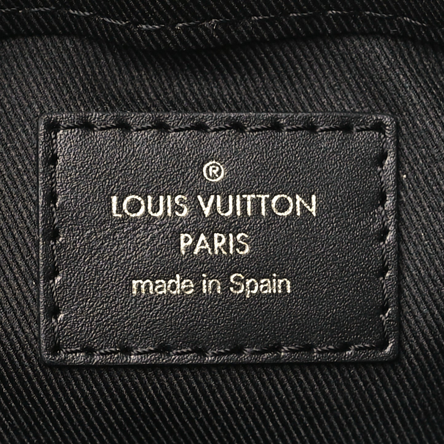 Monogram Saintonge Black
