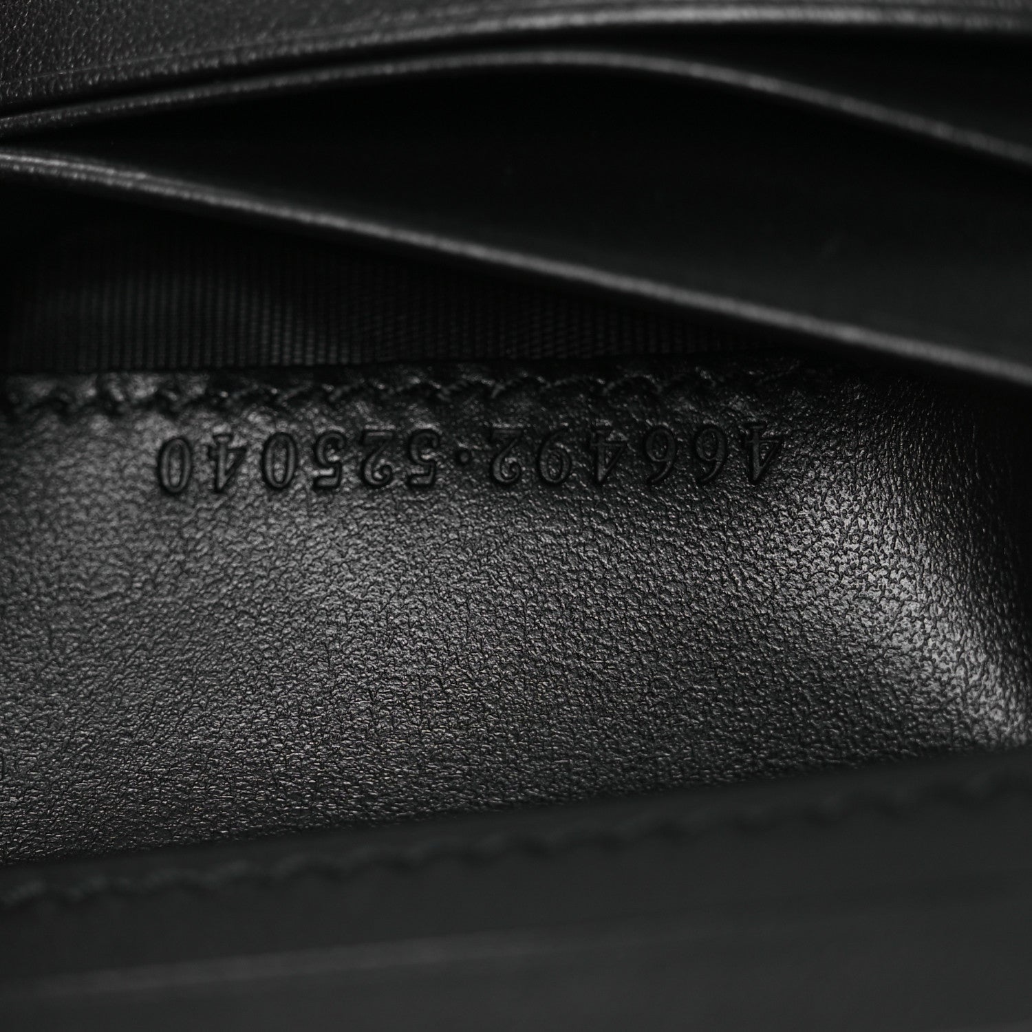 Gucci Calfskin Matelasse GG Marmont Card Case Wallet Black 8 of 9