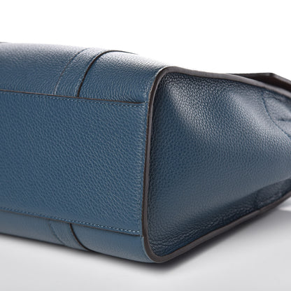 Mulberry Classic Grain Small Bayswater Satchel Deep Sea 9 of 9