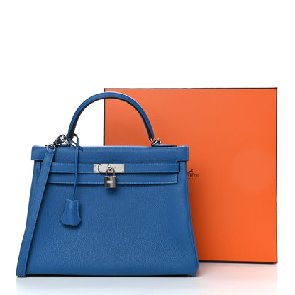 Hermes Togo Kelly Retourne 28 Mykonos 4 of 11
