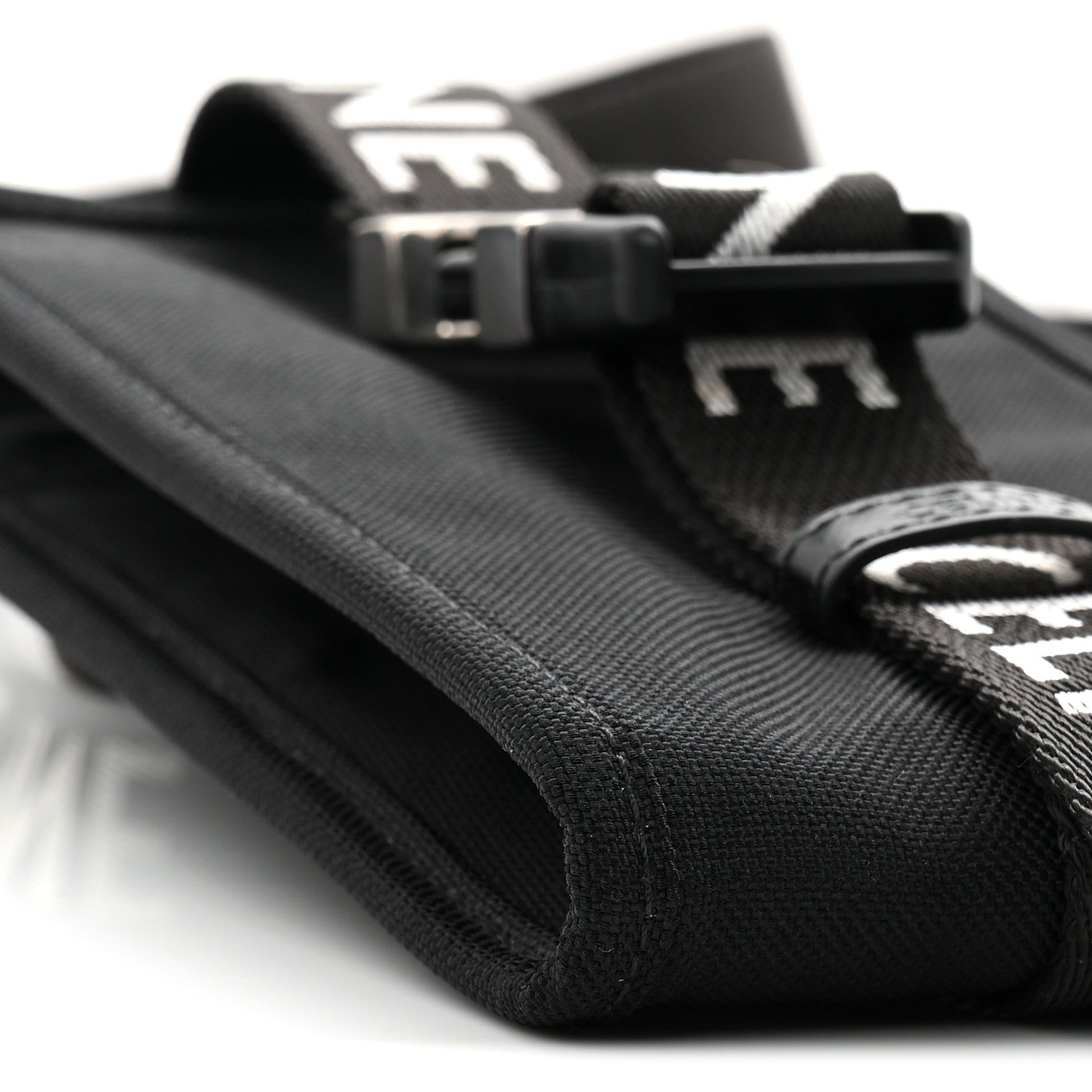 Celine Canvas Trekking Phone Holder Black 9 of 10