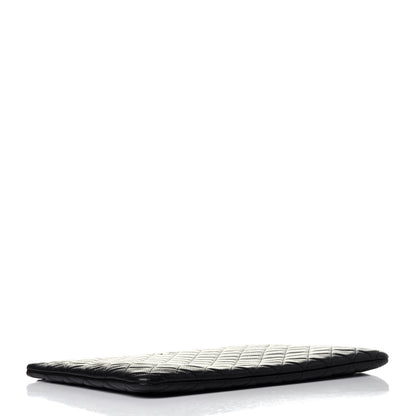 Chanel Caviar Quilted Large Cosmetic Case Black 4 of 11