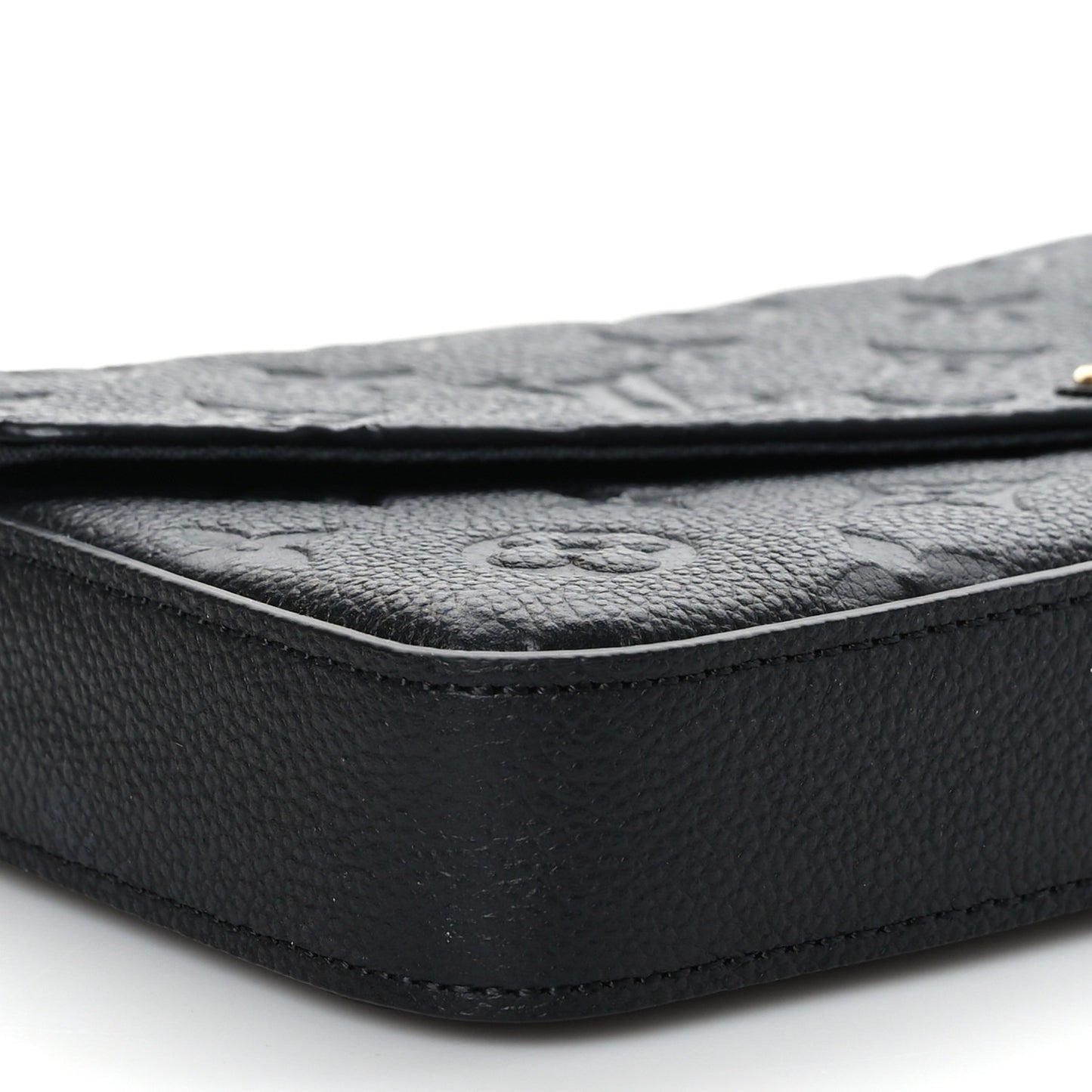 Empreinte Pochette Felicie Chain Wallet Black