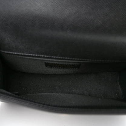 Chanel Caviar Quilted Medium Boy Flap Black 5 of 9