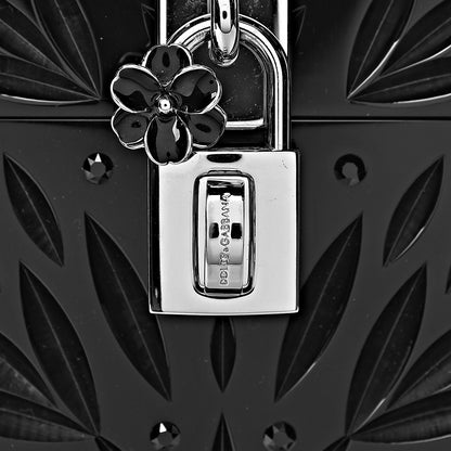 Dolce & Gabbana Crystal Embellished Plexiglass Phone Crossbody Black 7 of 11