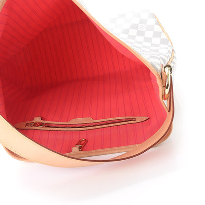 Louis Vuitton Damier Azur Delightful MM Pink 5 of 10