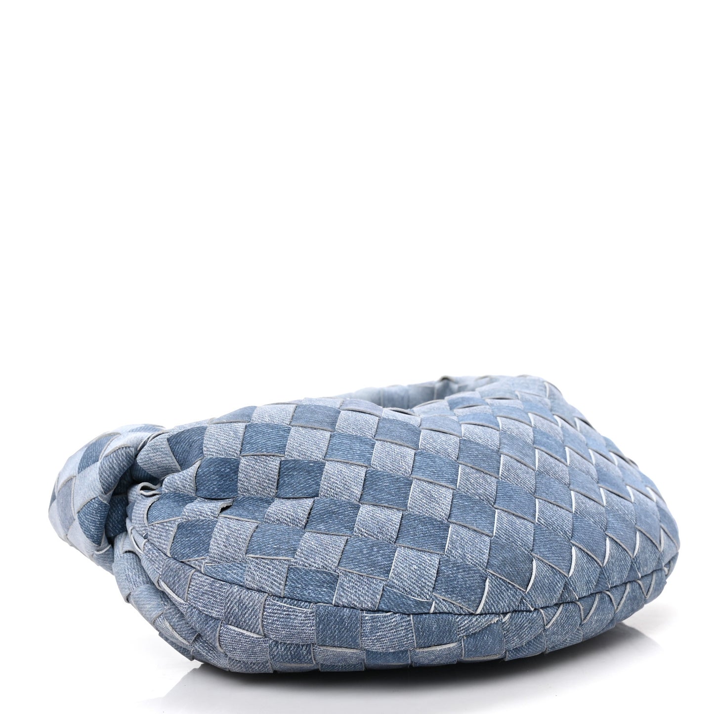 Nappa Denim Effect Intrecciato Mini Jodie Denim