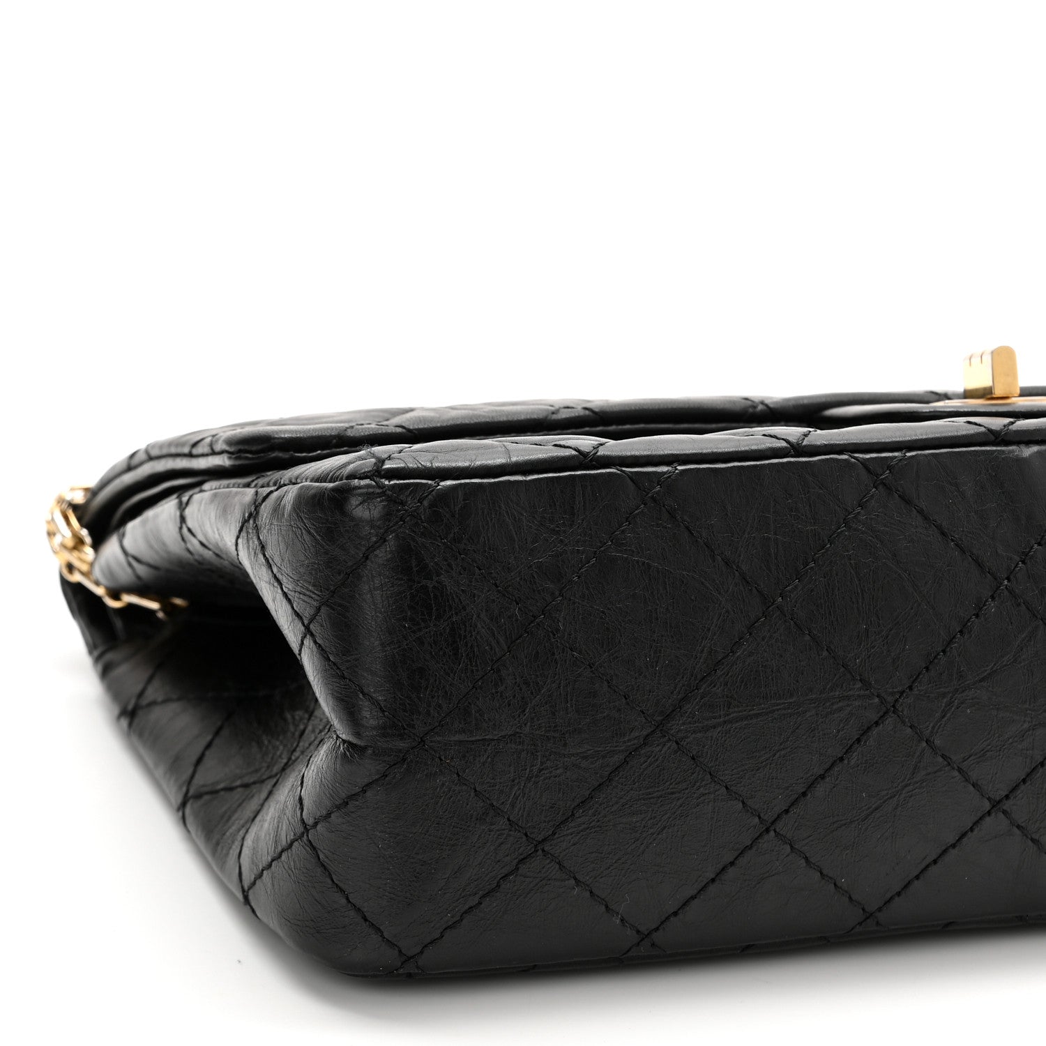 Chanel Aged Calfskin Quilted 2.55 Reissue 226 Flap Black 9 of 11