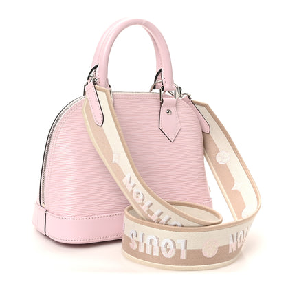 Louis Vuitton Epi Jacquard Alma BB Guimauve 3 of 9