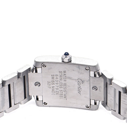 Cartier Stainless Steel 20mm Tank Francaise Quartz Watch 4 of 5