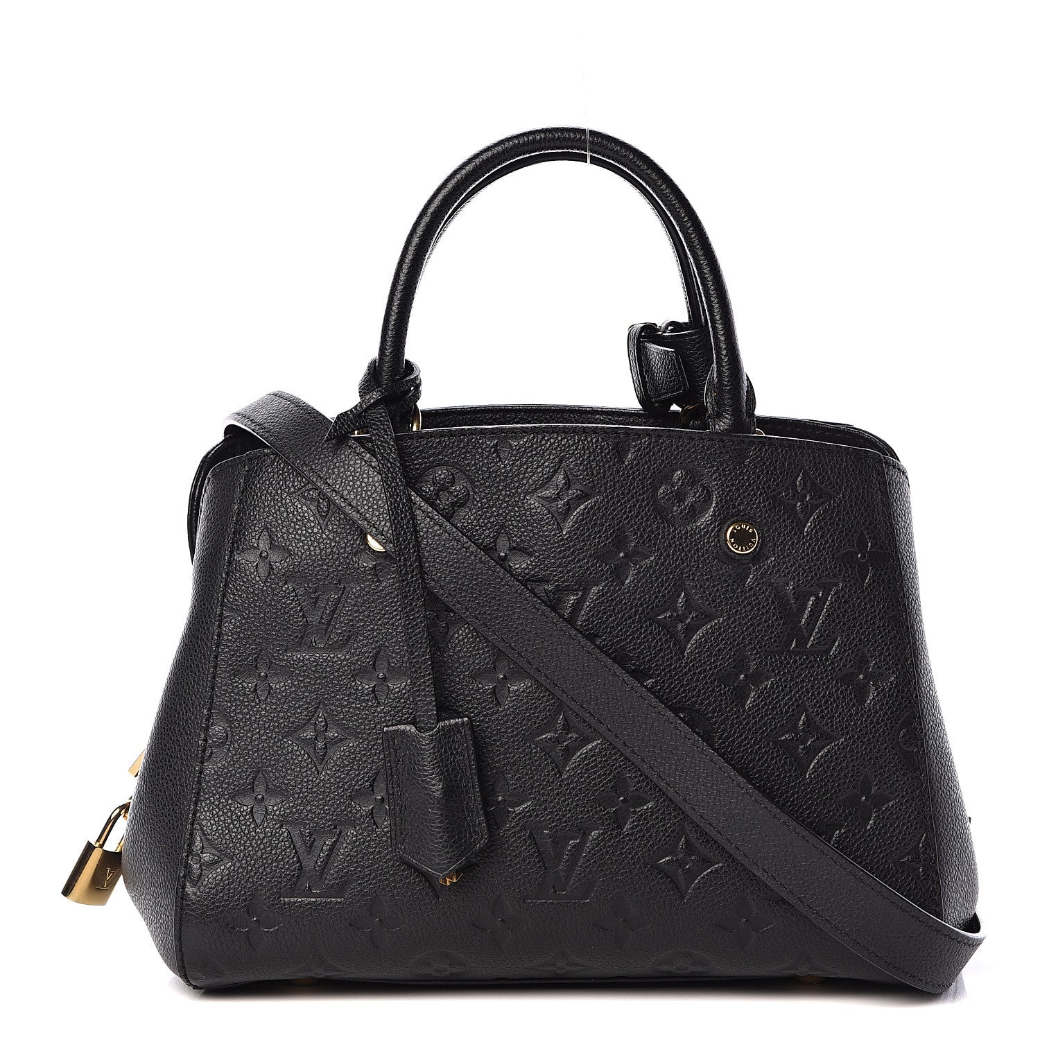 Louis Vuitton Empreinte Montaigne BB Black 1 of 9