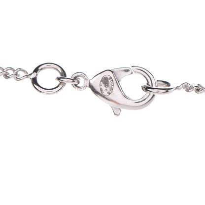 Chanel Baguette Crystal Moon CC Necklace Silver 5 of 5