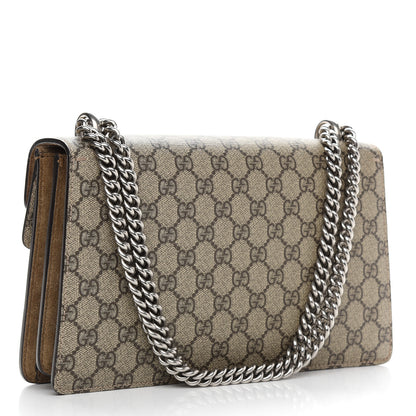 Gucci GG Supreme Monogram Small Dionysus Shoulder Bag Taupe 3 of 14
