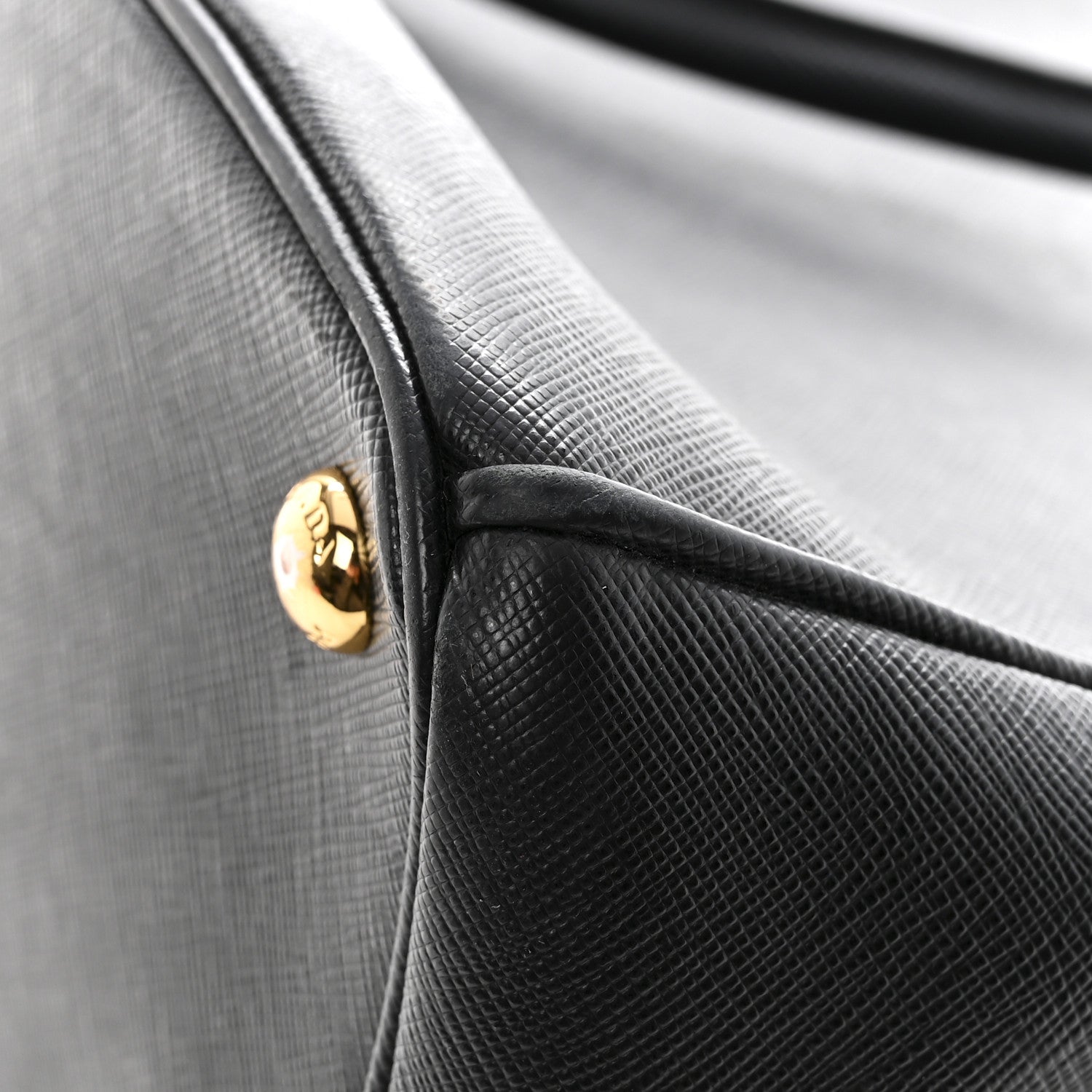 Prada Saffiano Lux Large Galleria Double Zip Tote Black 16 of 16