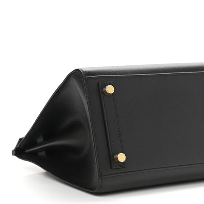 Hermes Epsom Birkin Sellier 25 Black 9 of 11