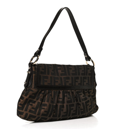 Fendi Zucca Small Chef Shoulder Bag Tobacco 3 of 11