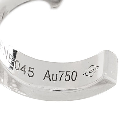 Cartier 18K White Gold Small LOVE Hoop Earrings 5 of 6